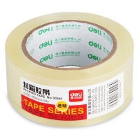 得力30247，48mm*60Y封箱胶带(单卷装），得力胶带/封箱胶带纸