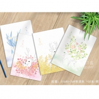 本子铺31680-000，16K80型英语胶套本（随机混装）