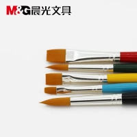 晨光97865，排笔/水粉笔/水彩笔/油画笔5支装/毕加索学生组合画笔