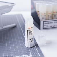 得力7106，固体胶透明胶棒8g强力胶棒粘贴牢固财务办公文具
