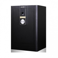 得力4053，黑尊指纹保管箱（65*43*40CM），得力黑尊重系列保险柜，