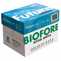 UPM蓝未来70g，A3复印纸（4包装），未来（Future）A纸，A3打印纸，多功能静电复印纸防卡纸办公用纸