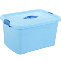 凡高32767，整理箱/零食储物纳盒/杂物手提有盖收收纳箱/塑料箱