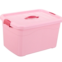 凡高32767，整理箱/零食储物纳盒/杂物手提有盖收收纳箱/塑料箱