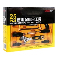 得力3702，多用途组合工具（25件套）