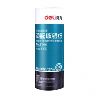 得力3144，80*60热敏收银纸，小票打印纸80mm*60mm