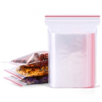 10号自封袋（加厚型）24*34CM塑料袋子/透明包装袋PE自封袋大号密封塑封口...