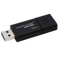 金士顿DT100G3,16G伸缩滑盖U盘 USB3.0优盘