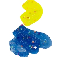 12色水晶泥（袋装）安全儿手工材料果冻泥粘土泡泡泥拉面泥/水晶彩泥