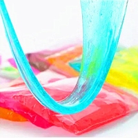 12色水晶泥（收纳盒）安全儿手工材料果冻泥粘土泡泡泥拉面泥/水晶彩泥