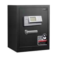 得力3655A，63CM电子密码保管箱 70保险箱 中型密码入墙隐形保管箱