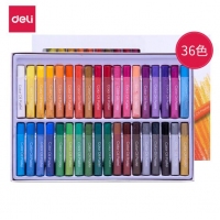 得力72088，36色油画棒/儿童油画棒/丝滑蜡笔/宝宝蜡笔涂色笔