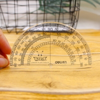 得力71959，皮卡丘系类尺子透明三角尺直尺套装学生文具 