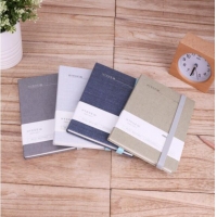 得力SZ006，25K/96页简约纯色手帐本小清新随身小笔记本文具记事本子