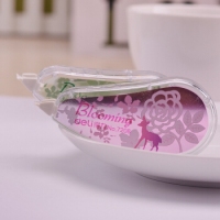 得力8109，修正带组套装（4只装），修正带学生用涂改带改正带改字带修改带 花朵款8m*4个