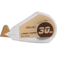 得力8124，30米超长修正带/学生修改带/改错带/修正贴