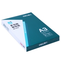 得力Z7375，绿A3复印纸，70gA3绿得力多功能静电复印纸（4包装）打印纸，传真纸，帛尚A3复印纸，木尚A3复印纸配套