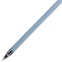 得力A060C，0.35mm学生用签字笔黑色简约糖果色笔杆韩国小清新中性笔