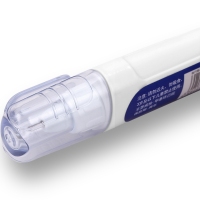 得力7382，修正液涂改液修正笔快干环保12ml/瓶