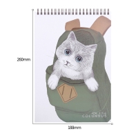 得力73604/73606，16K素描本速写本马克本学生手绘速写写生本美术用品