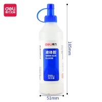 得力6356，胶水液体胶大桶装250ml做史莱姆水晶泥粘性好手工胶强力