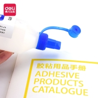 得力6356，胶水液体胶大桶装250ml做史莱姆水晶泥粘性好手工胶强力