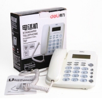 得力787，电话机/来电显示办公家用电话机/固定电话/座机 