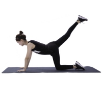 安格耐特F4176，61*183CM瑜伽垫(1/10)10mm防滑健身垫运动垫 防潮垫