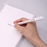 得力A255,0.5mm酸味猫学生中性笔签字笔水笔