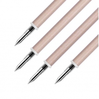 得力A778，学生中性笔芯替芯水笔芯签字笔芯-0.5mm子弹头（黑）