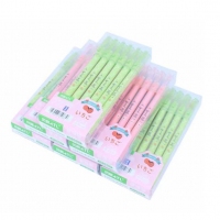 风景2852，果汁系列可摩擦笔0.5-特价款-（12/144/1728）0.5mm蓝色摩易擦笔/魔磨擦签字水笔/热可擦消字笔改错字