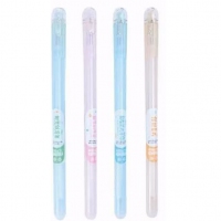 风景2853，盛开的年华可摩擦笔0.5-特价款-（12/144/1728）0.5mm蓝色摩易擦笔/魔磨擦签字水笔/热可擦消字笔改错字