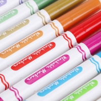 得力70670，24色儿童水彩笔可水洗无毒画笔学生彩色笔绘画笔勾线笔