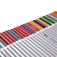 得力6520，48色系列彩铅彩笔绘画铅笔水彩笔学生用品彩色铅笔手绘铅笔涂填色笔