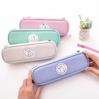 得力66796，笔袋 学生可爱小清新文具盒 可放20cm直尺笔袋