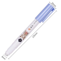得力71078，橡皮擦创意按动橡皮小学生用旋转笔形型擦得干净像皮檫 
