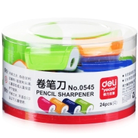得力0545，卷笔刀(24/576/1152)卡通四色削笔刀 学生可爱刨笔器 多...