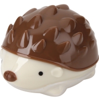 得力0564，可爱迷你刺猬卷笔刀（1/12/480）小子卷笔刀学生卡通削笔机双孔削笔器铅笔刀 