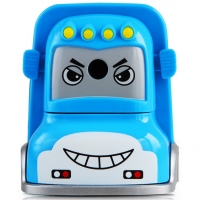 得力0687，男孩汽车人卷笔刀 可爱型学生铅笔转笔刀 削笔器学生 