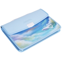 得力72377，A4多层风琴包文件包夹学生试卷夹文件袋票据夹收纳包 