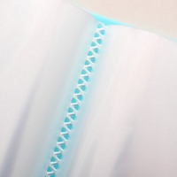 得力72382，资料册A4透明插页袋文件夹40页多层学生乐谱试卷夹 