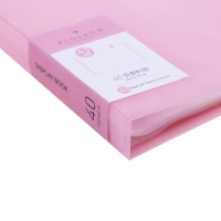 得力72408，A3，40页资料册（1/12/24）40页文件夹插页袋多层分页透明卷子夹