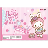 得力7717，A4 20页儿童图画本小学生画画本幼儿园美术绘画本素描本纸