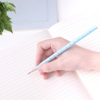 得力58142，三角铅笔2B儿童矫正握姿学生练字三角铅笔12支装