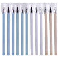 得力A060C-01，0.35mm学生全针管中性笔签字笔水笔学生用品