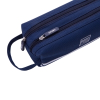 得力66772，笔袋笔袋学生笔袋文具盒加长款大容量加长多层笔袋