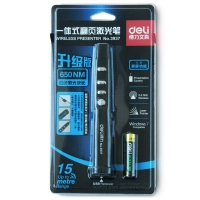 得力3937，投影笔无线电教笔（1/12/48）ppt翻页笔 红外线遥控教学笔