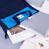 得力72498，中小学生收纳大号手提袋手拎补课包文件作业美术补习袋 