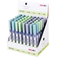 得力S489/S490，0.5mm/0.7mm学生自动笔替芯 铅笔芯活动铅芯
