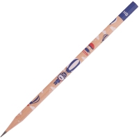 得力S926，2B木质铅笔六角型铅笔卡通学生12支盒装铅笔